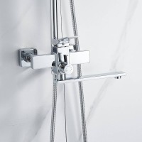 Душевая стойка Shevanik S6136 хром