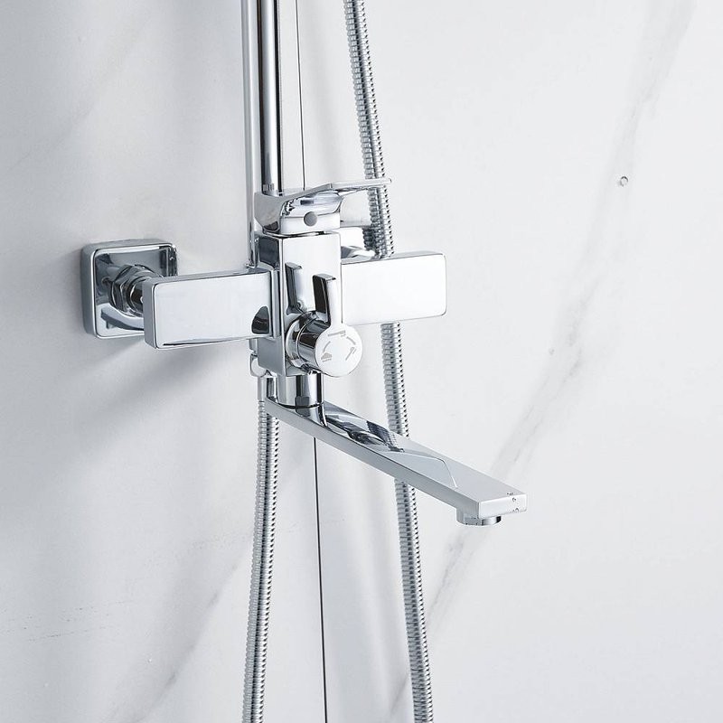 Душевая стойка Shevanik S6136 хром