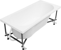 Акриловая ванна Aquanet Light 243869 150x70 см, пристенная, белая, с каркасом
