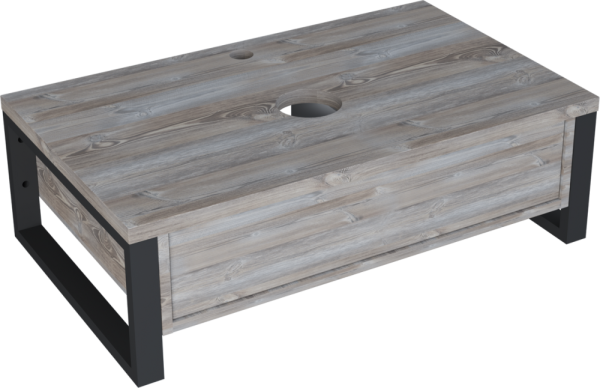 Тумба под раковину 1MarKa Grunge Loft 100 дуб намибия