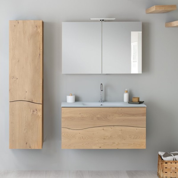 Мебель для ванной комнаты Jacob Delafon Sherwood 100 натуральный дуб