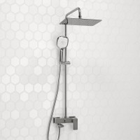 Душевая стойка Wasserkraft Aller A177.069.065.010.CH хром