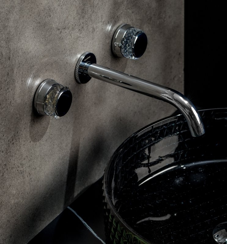 Смеситель для раковины Boheme Aura 152-2-CR-A С ВНУТРЕННЕЙ ЧАСТЬЮ, хром