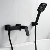 Смеситель для ванны с душем Shevanik S4102H черный