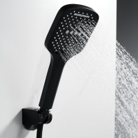 Смеситель для ванны с душем Shevanik S4102H черный