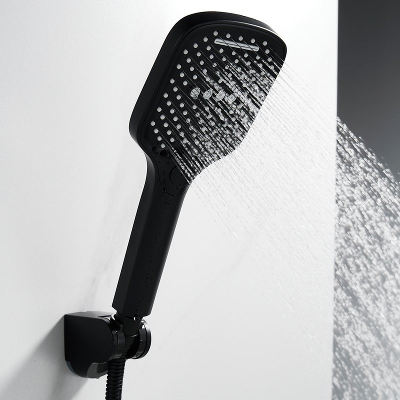 Смеситель для ванны с душем Shevanik S4102H черный