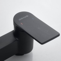 Смеситель для ванны с душем Shevanik S4102H черный