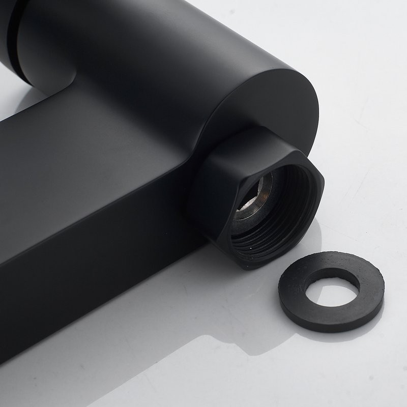 Смеситель для ванны с душем Shevanik S4102H черный