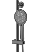 Душевая стойка Cezares Stylus STYLUS-CD-NOP со смесителем, матовый черный