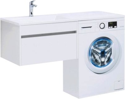 Тумба с раковиной Aquanet Токио 68 1 ящик L