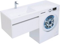 Тумба с раковиной Aquanet Токио 68 1 ящик L