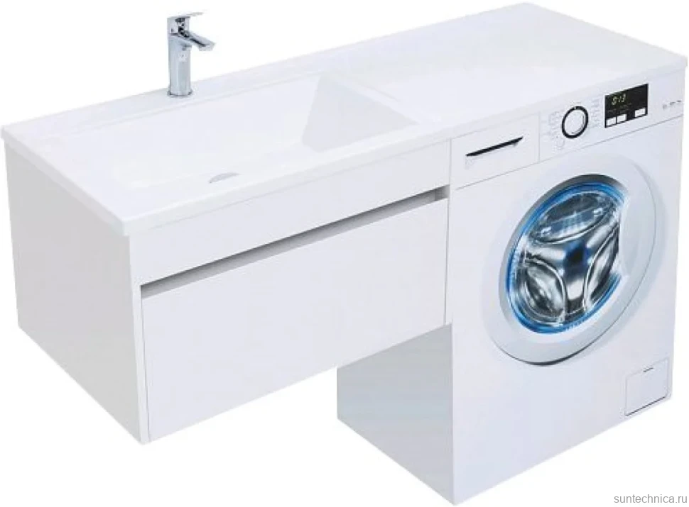 Тумба с раковиной Aquanet Токио 68 1 ящик L