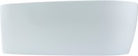 Акриловая ванна Allen Brau Priority 2 170x80 см, пристенная, белая, овальная, на ножках, со сливом-переливом