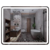 Зеркало Mixline Альдо 100 с подсветкой