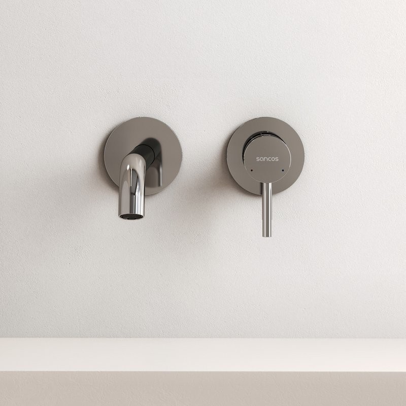 Смеситель для раковины Sancos Etna, хром, SC9004CH