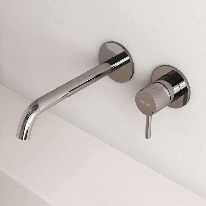 Смеситель для раковины Sancos Etna, хром, SC9004CH