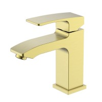 Смеситель для раковины Raglo R01.10.03, золотой сатин Смеситель для раковины Raglo R01.10.03, золотой сатин