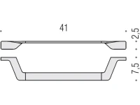 Полотенцедержатель Colombo Design Alize B2509 Полотенцедержатель Colombo Design Alize B2509