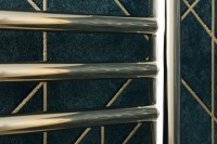 Полотенцесушитель электрический Сунержа Богема 3.1 00-6005-8030 90x35 см, подключение справа, без покрытия, лесенка