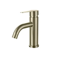Смеситель для раковины Fmark FS8201C матовое золото Смеситель для раковины Fmark FS8201C матовое золото