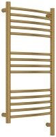 Полотенцесушитель электрический Сунержа Богема 3.1 051-6003-8040 90x45 см, подключение справа, состаренная латунь, лесенка