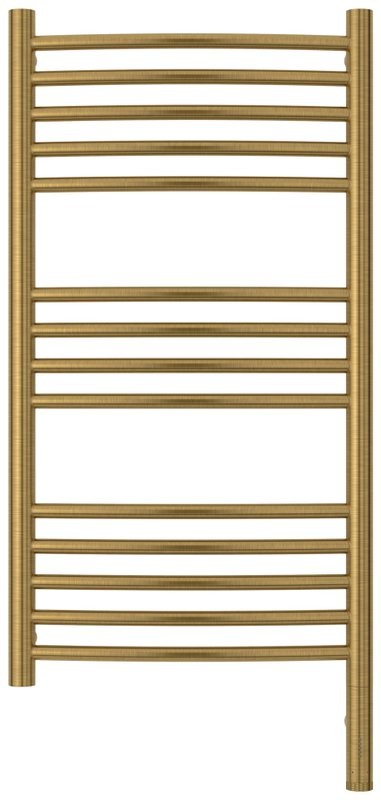 Полотенцесушитель электрический Сунержа Богема 3.1 051-6003-8040 90x45 см, подключение справа, состаренная латунь, лесенка