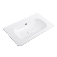 Мебель для ванной комнаты Cezares Relax 80 подвесная, 2 ящика, bianco lucido