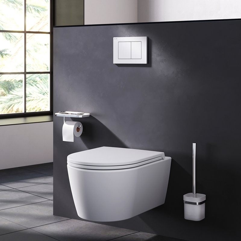 Кнопка смыва для унитаза AM.PM PrimeFit S I090201 АБС-пластик, цвет белый глянец