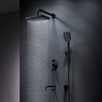 Душевой комплект AM.PM X-Joy FB85A3RH42 С ВНУТРЕННЕЙ ЧАСТЬЮ, черный