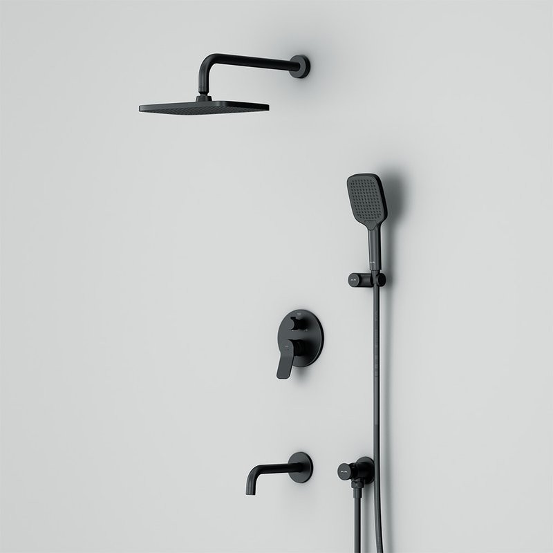 Душевой комплект AM.PM X-Joy FB85A3RH42 С ВНУТРЕННЕЙ ЧАСТЬЮ, черный