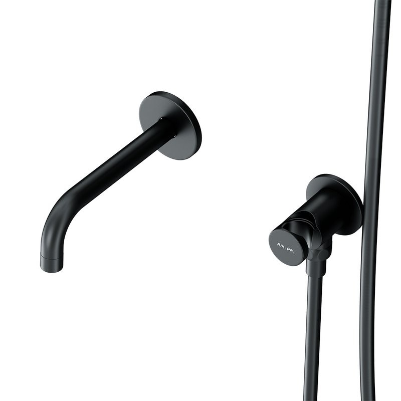 Душевой комплект AM.PM X-Joy FB85A3RH42 С ВНУТРЕННЕЙ ЧАСТЬЮ, черный