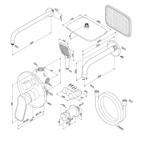 Душевой комплект AM.PM X-Joy FB85A3RH42 С ВНУТРЕННЕЙ ЧАСТЬЮ, черный