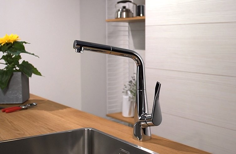 Смеситель для кухни Hansgrohe Metris 14821000