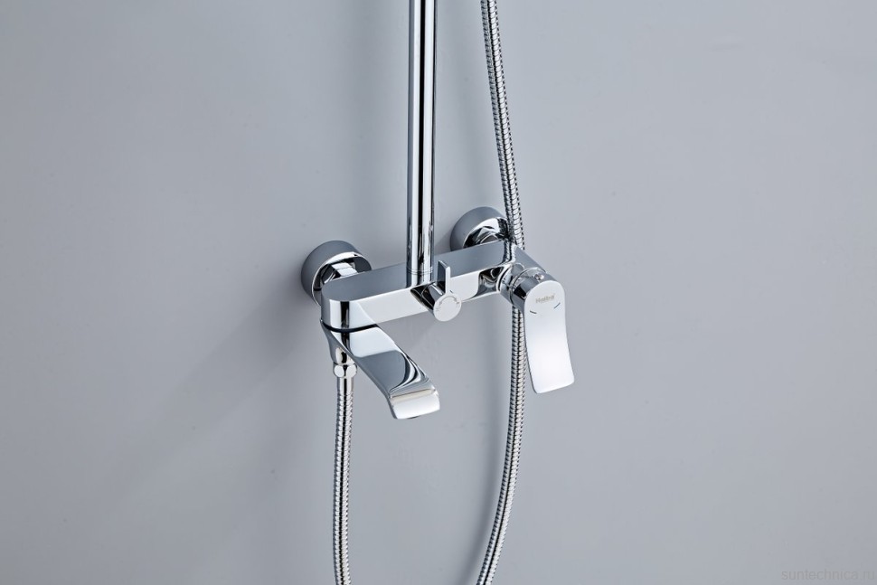 Душевая стойка Haiba HB24553 хром