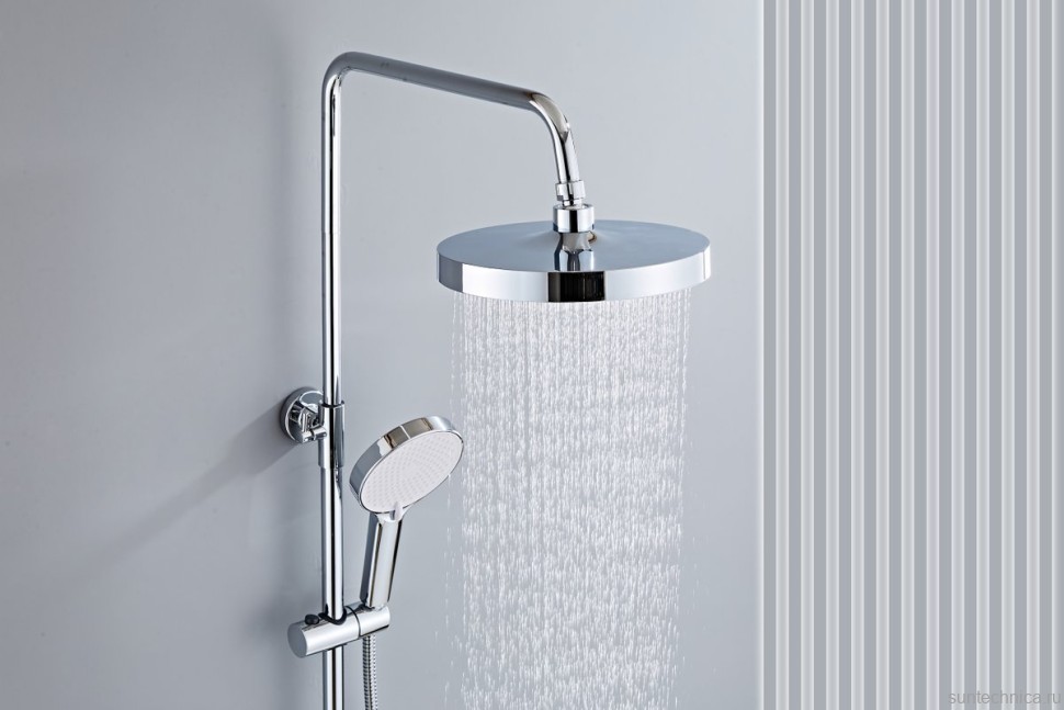 Душевая стойка Haiba HB24553 хром