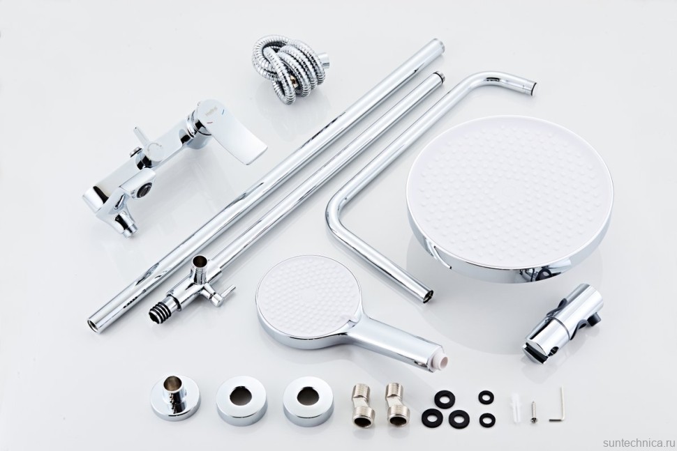 Душевая стойка Haiba HB24553 хром