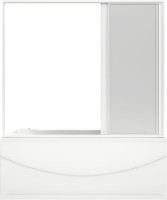 Акриловая ванна Bas Атланта 170x70 см, пристенная, белая + ремкомплект Good Door