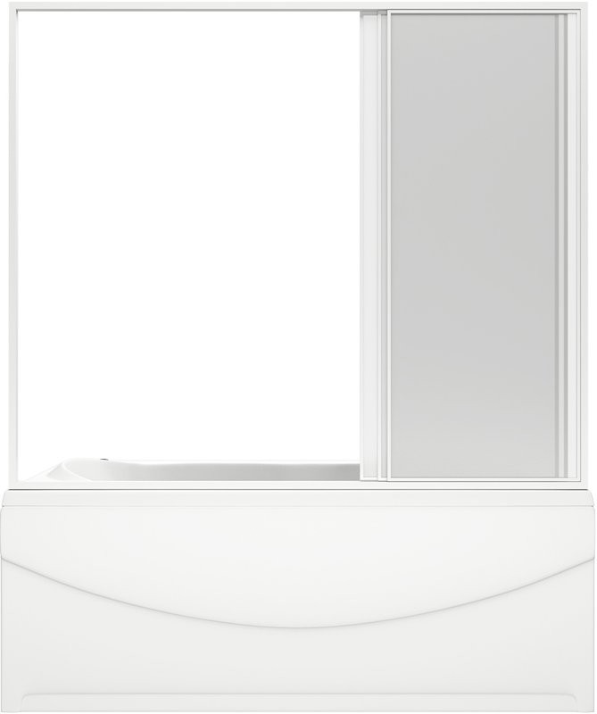 Акриловая ванна Bas Атланта 170x70 см, пристенная, белая + ремкомплект Good Door