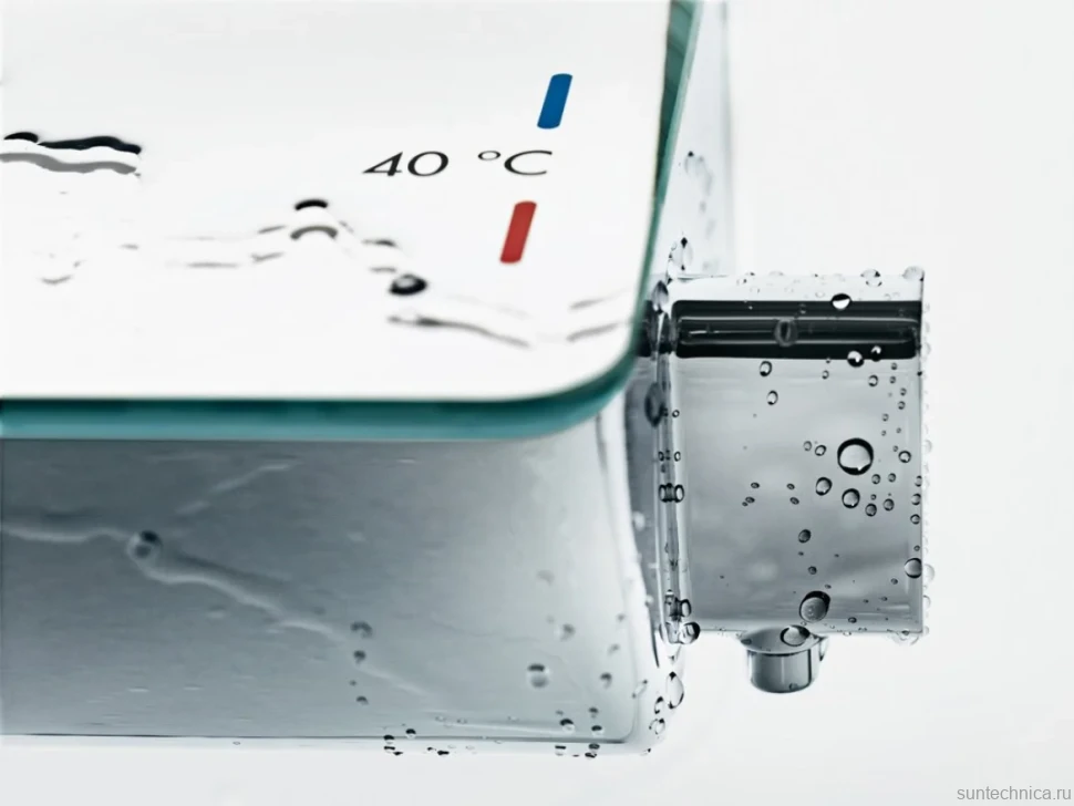 Термостатический смеситель Hansgrohe Ecostat Select 13141400 для ванны с душем
