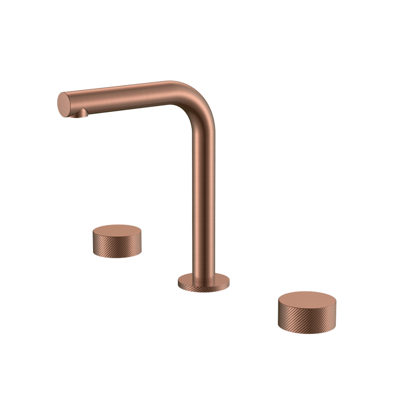 Смеситель для раковины Boheme Stick spirale 152-CB.4 copper brushed