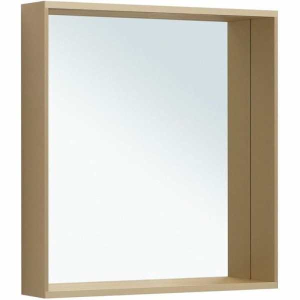 Зеркало Allen Brau Reality 70 с подсветкой, латунь браш