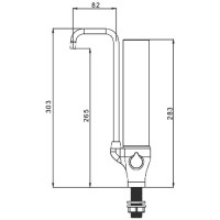 Кран Gappo G4352 хром Кран Gappo G4352 хром