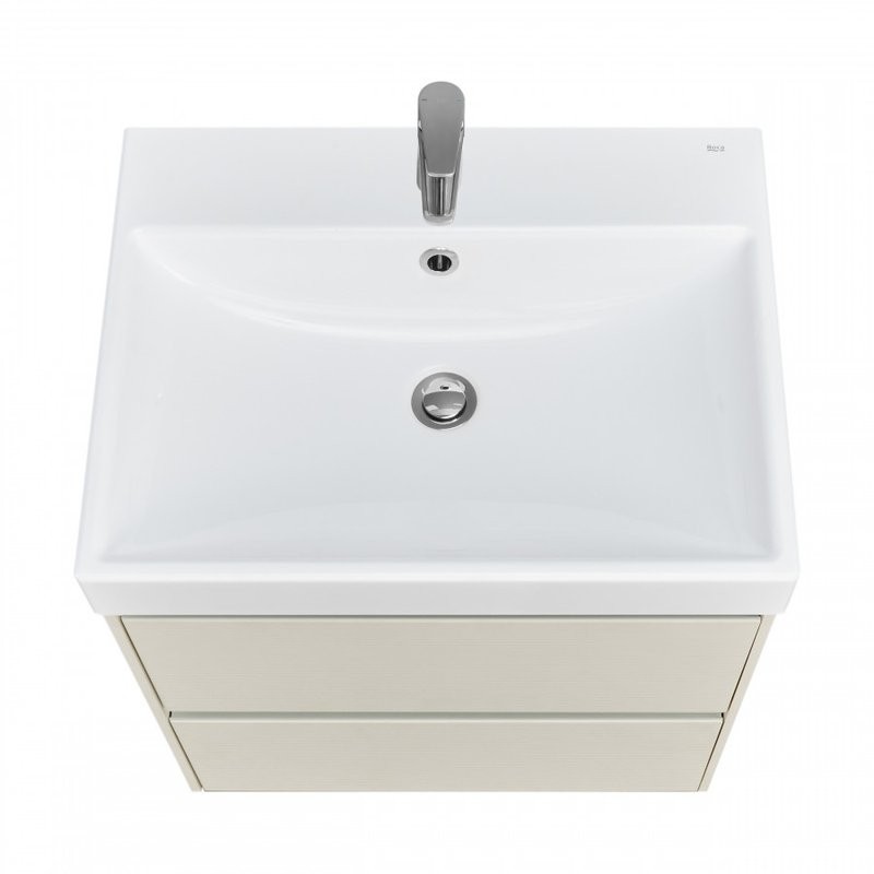 Тумба с раковиной Roca Ona Ivory 60 слоновая кость