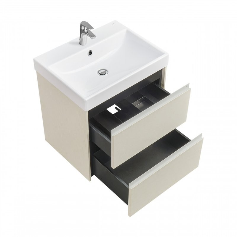 Тумба с раковиной Roca Ona Ivory 60 слоновая кость