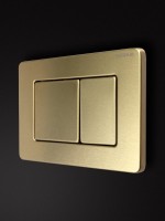 Кнопка смыва для унитаза CHARUS Robusto FP.310.BTG.05 нержавеющая сталь