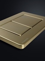 Кнопка смыва для унитаза CHARUS Robusto FP.310.BTG.05 нержавеющая сталь