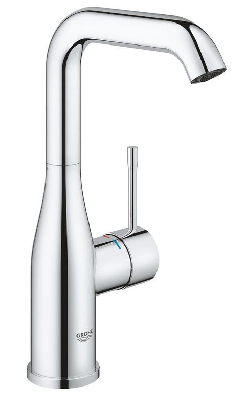 Смеситель для раковины GROHE Essence с донным клапаном, L-Size, хром (24182001)
