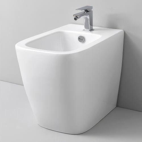 Биде напольное ArtCeram A16 ASB005 05 00 матовое белое