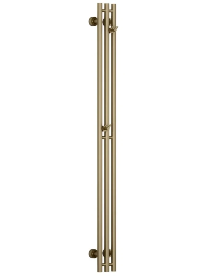 Полотенцесушитель водяной Сунержа Терция Pro 32-0444-1510 150x15 см, золотой шелк, I-образный