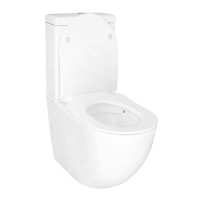 Унитаз-компакт напольный AZARIO Renda AZ-8693 глянцевый белый